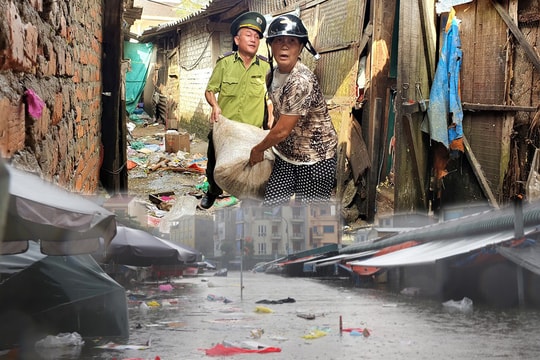 Tiểu thương chợ Vinh lại trắng tay vì lụt