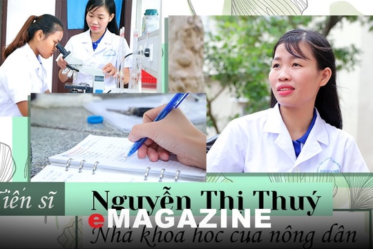 Tiến sĩ Nguyễn Thị Thúy: Nhà khoa học của nông dân