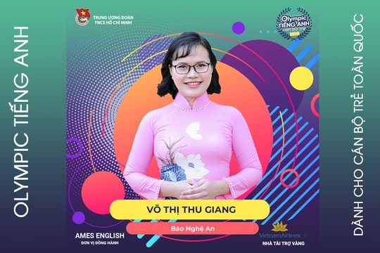 Phóng viên Báo Nghệ An tham dự chung kết Olympic Tiếng Anh dành cho cán bộ trẻ toàn quốc 2019