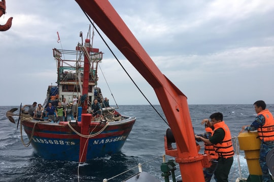 BĐBP Nghệ An: Cứu hộ, cứu nạn thành công hơn 500 người, 68 phương tiện tai nạn trên biển