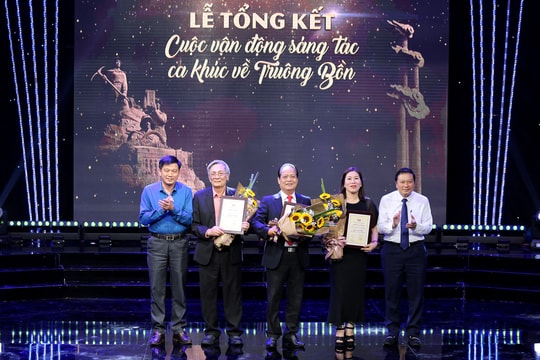 Trao giải cho 11 tác phẩm xuất sắc trong cuộc vận động sáng tác ca khúc về Truông Bồn