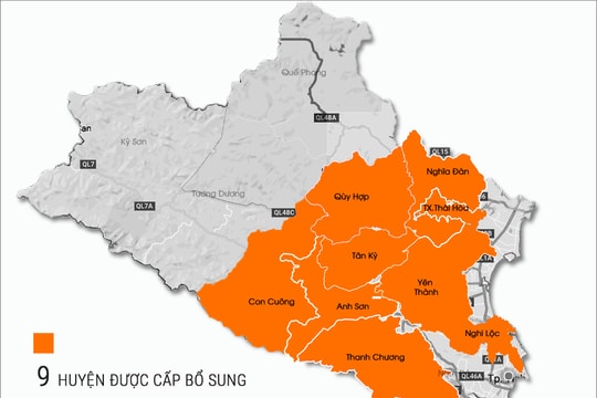 Nghệ An có thêm 3 huyện, thị được cấp chỉ dẫn địa lý cam Vinh 