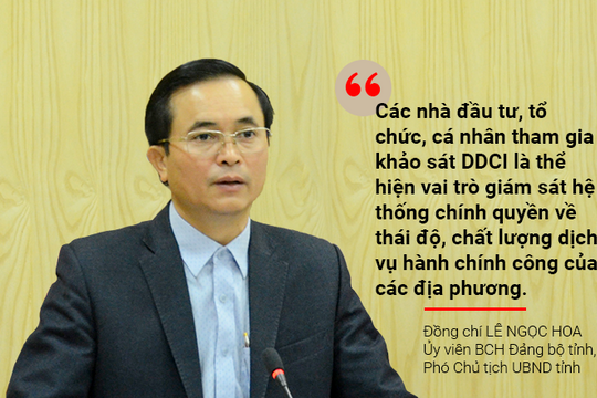 Phó Chủ tịch UBND tỉnh Lê Ngọc Hoa phân tích vì sao Nghệ An xây dựng chỉ số DDCI