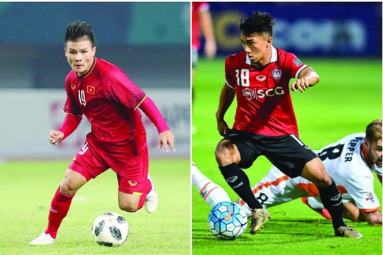 Thái Lan nhận lệnh phải thắng Việt Nam; Cầu thủ xuất sắc nhất Đông Nam Á: Quang Hải hay Chanathip?