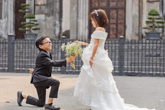 Xúc động đám cưới của 'chàng trai tí hon' quê Nghệ An