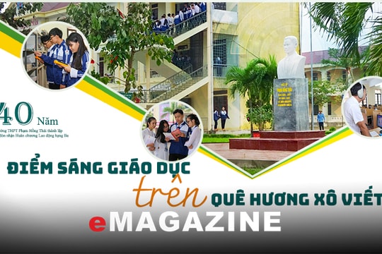 Trường THPT Phạm Hồng Thái kỷ niệm 40 năm thành lập, đón nhận Huân chương Lao động hạng Ba