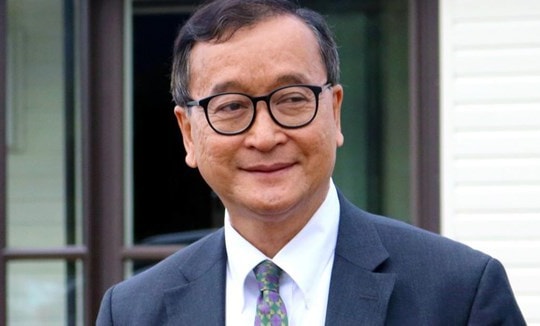 Thủ lĩnh đảng Cứu nguy Dân tộc Campuchia Sam Rainsy bị bắt ở Malaysia