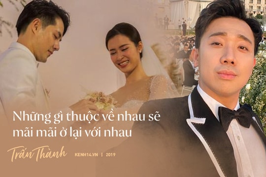 Trấn Thành gây 'sốt' bởi loạt câu nói trong siêu đám cưới Đông Nhi và Ông Cao Thắng