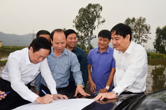 Bí thư Tỉnh ủy Nghệ An yêu cầu các địa phương ký cam kết tiến độ GPMB dự án đường bộ cao tốc Bắc-Nam