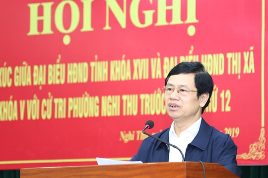 Phó Bí thư Thường trực Tỉnh ủy: Giải quyết thấu đáo những vấn đề cử tri kiến nghị