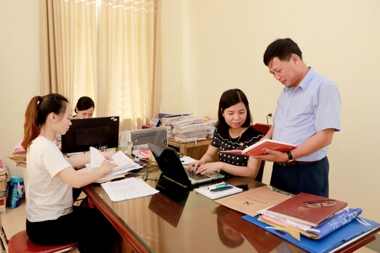 Xác định phương án sắp xếp bộ máy ở xã sáp nhập