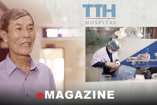 Phía sau nụ cười hạnh phúc của cựu quân nhân là câu chuyện kỳ diệu về hành trình trồng răng