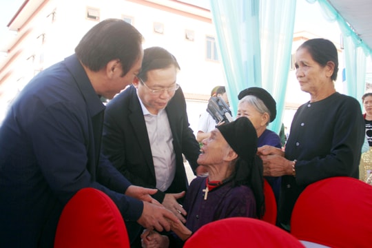 Phó Thủ tướng Vương Đình Huệ: Phát huy khối đại đoàn kết dân tộc, chung tay xây dựng cuộc sống ấm no