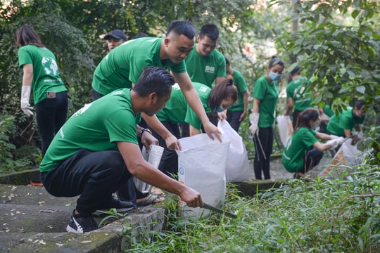 Hệ thống tài chính HD 86 lan tỏa chiến dịch 'Chung tay bảo vệ môi trường'