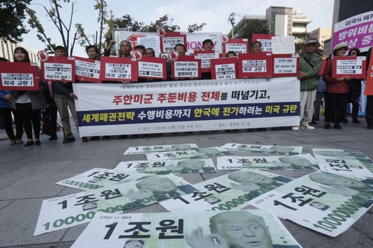 Cuộc mặc cả 5 tỷ USD và 'phép thử' tình đồng minh Mỹ - Hàn