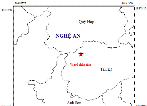 'Nghệ An là địa phương thường xảy ra động đất'