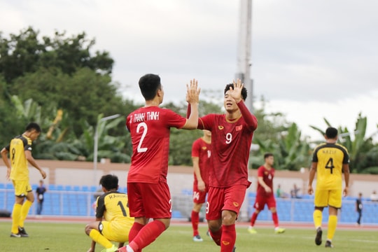 U22 Việt Nam nhấn chìm Brunei ngày ra quân SEA Games 30