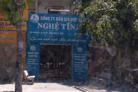 Nguyên Giám đốc công ty đấu giá ở Nghệ An bị truy tố