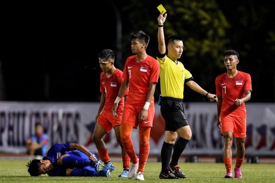Đừng vội xem thường U22 Singapore!