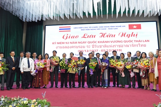 Thiết lập quan hệ kết nghĩa giữa Nghệ An với các tỉnh của Thái Lan