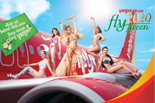 Vẻ đẹp Hoa hậu Liên lục địa Karen Gallman trong bộ lịch 2020 cực hot của Vietjet