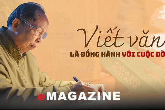 Nhà văn Nguyễn Thế Quang: 'Viết văn là đồng hành với cuộc đời'