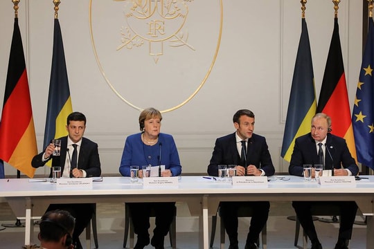 Nga, Pháp, Đức không đề cập đến Crimea tại Hội nghị 'Bộ tứ Normandy' dù Ukraine 'chuẩn bị rất kỹ' 