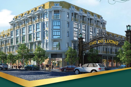 Đô Lương khởi công Trung tâm thương mại kết hợp chợ, tổng mức đầu tư trên 330 tỷ đồng