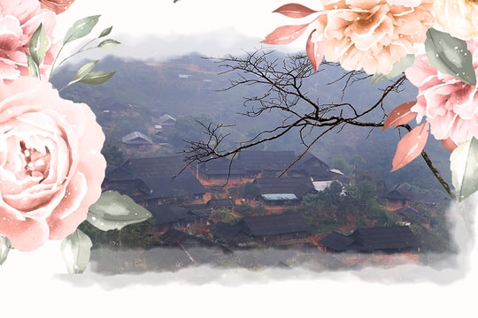 Mưa phùn trên núi