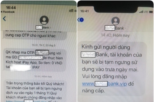 Bộ Công an cảnh báo thủ đoạn mới của tội phạm về giả mạo tin nhắn thương hiệu