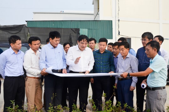 Phó Chủ tịch UBND tỉnh Lê Hồng Vinh: Thắt chặt quản lý chất lượng công trình giao thông 