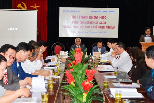 Làm sáng tỏ vai trò lịch sử của nhà cách mạng Nguyễn Sỹ Sách với cách mạng Việt Nam