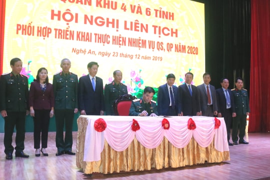 Quân khu 4 và 6 tỉnh: Xây dựng nền quốc phòng toàn dân, gắn với thế trận an ninh nhân dân