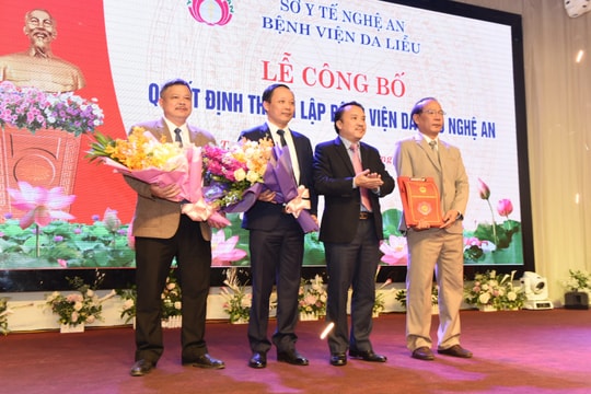 Nghệ An thành lập Bệnh viện Da liễu