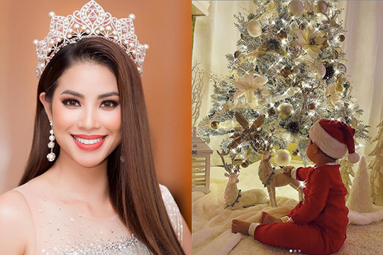 Phạm Hương lần đầu xác nhận có con trai 1 tuổi ở Mỹ