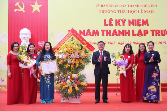 Trường Tiểu học Lê Mao kỷ niệm 30 năm thành lập