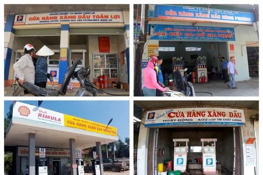 Điểm mặt 5 doanh nghiệp bán xăng, dầu không đạt chất lượng ở Nghệ An