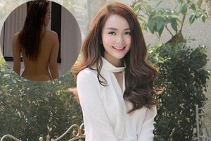 Minh Hằng 'gây bão' khi khoe ảnh bán nude táo bạo