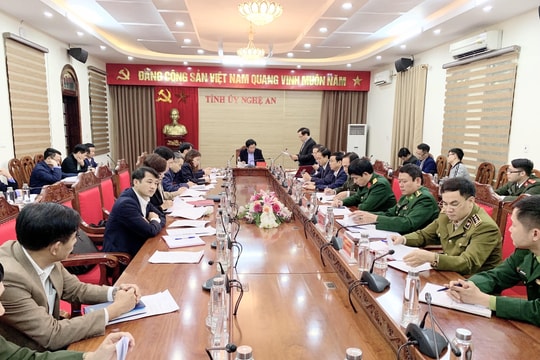 Ban Nội chính Tỉnh ủy Nghệ An: Đổi mới, sáng tạo, thực hiện hiệu quả nhiệm vụ công tác