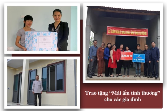Niềm vui trong những ngôi nhà ấm áp nghĩa tình