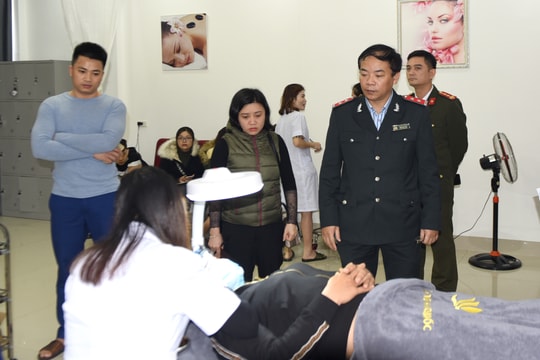 Hàng loạt thẩm mỹ viện, cơ sở làm đẹp ở Nghệ An hoạt động trái phép