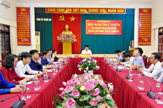 Văn phòng tỉnh, thành ủy chủ động tham mưu chuẩn bị, tổ chức thành công đại hội đảng bộ các cấp