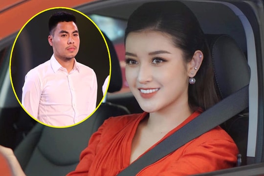 Á hậu Huyền My lên tiếng về tin đồn cặp kè với cầu thủ Đức Huy