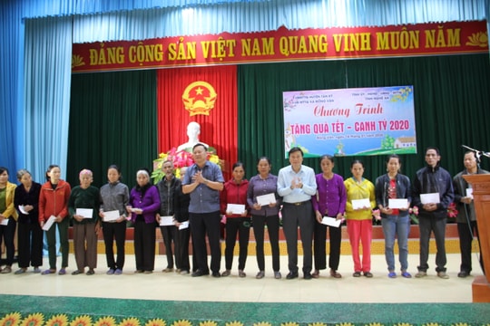 Hoạt động tặng quà Tết Canh Tý 2020 ở các địa phương