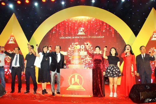 Tập đoàn Vabis kỷ niệm 28 năm thành lập, khẳng định vị thế trên thương trường.