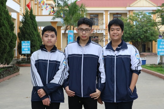 Hành trình đạt giải Quốc gia của 3 nam sinh quê Bác