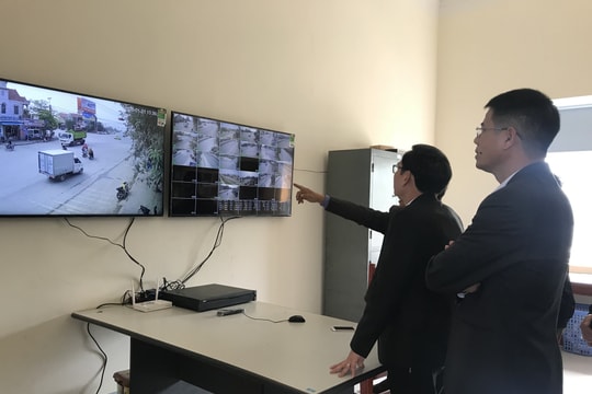 TX. Hoàng Mai: Lắp đặt 27 camera giám sát giao thông, an ninh tại các vị trí trọng điểm