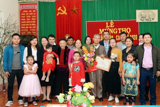 Nét đẹp văn hóa trong lễ mừng thọ đầu Xuân