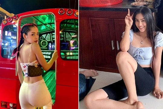 Chi Pu, hoa hậu Tiểu Vy diện áo 20cm khoe dáng nóng bỏng 