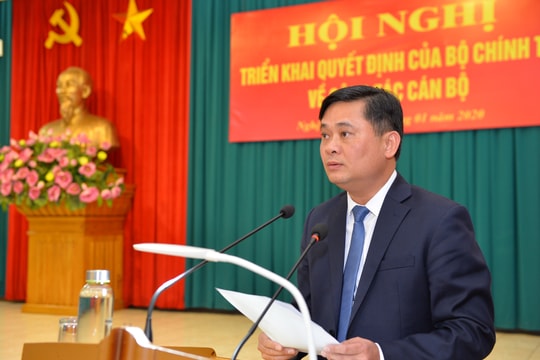 Phát biểu nhậm chức của tân Bí thư Tỉnh ủy Nghệ An Thái Thanh Quý